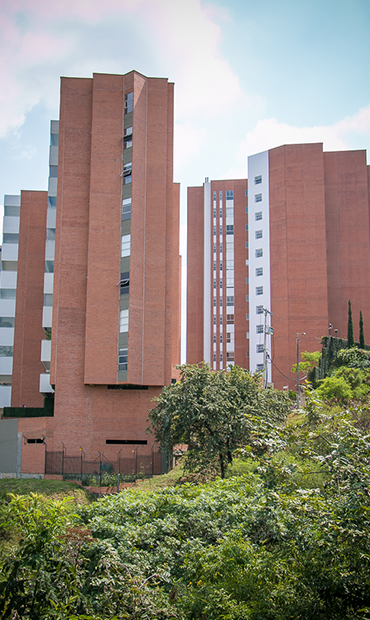 Edidicios construidos con ladrillos de Ladrillera San Benito