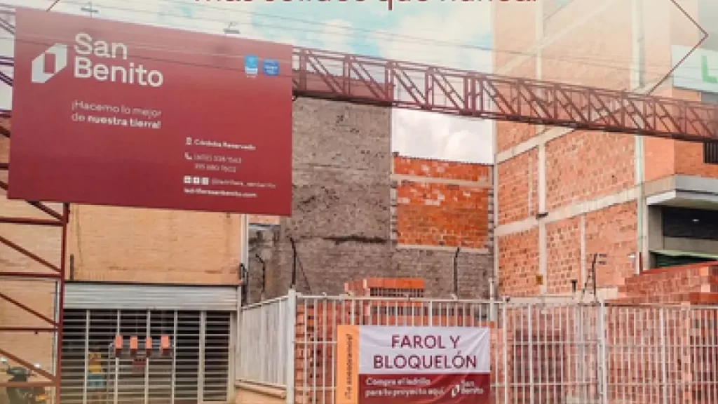 Punto de Venta Ladrillera San Benito barrio Cordoba reservado en Cali